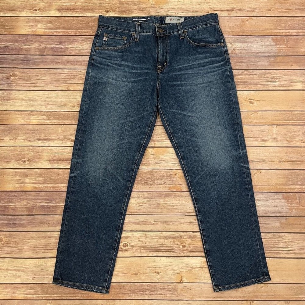 AG Adriano Goldschmied Ex Boyfriend Slim Slouchy Jeans 10 Years Alliance